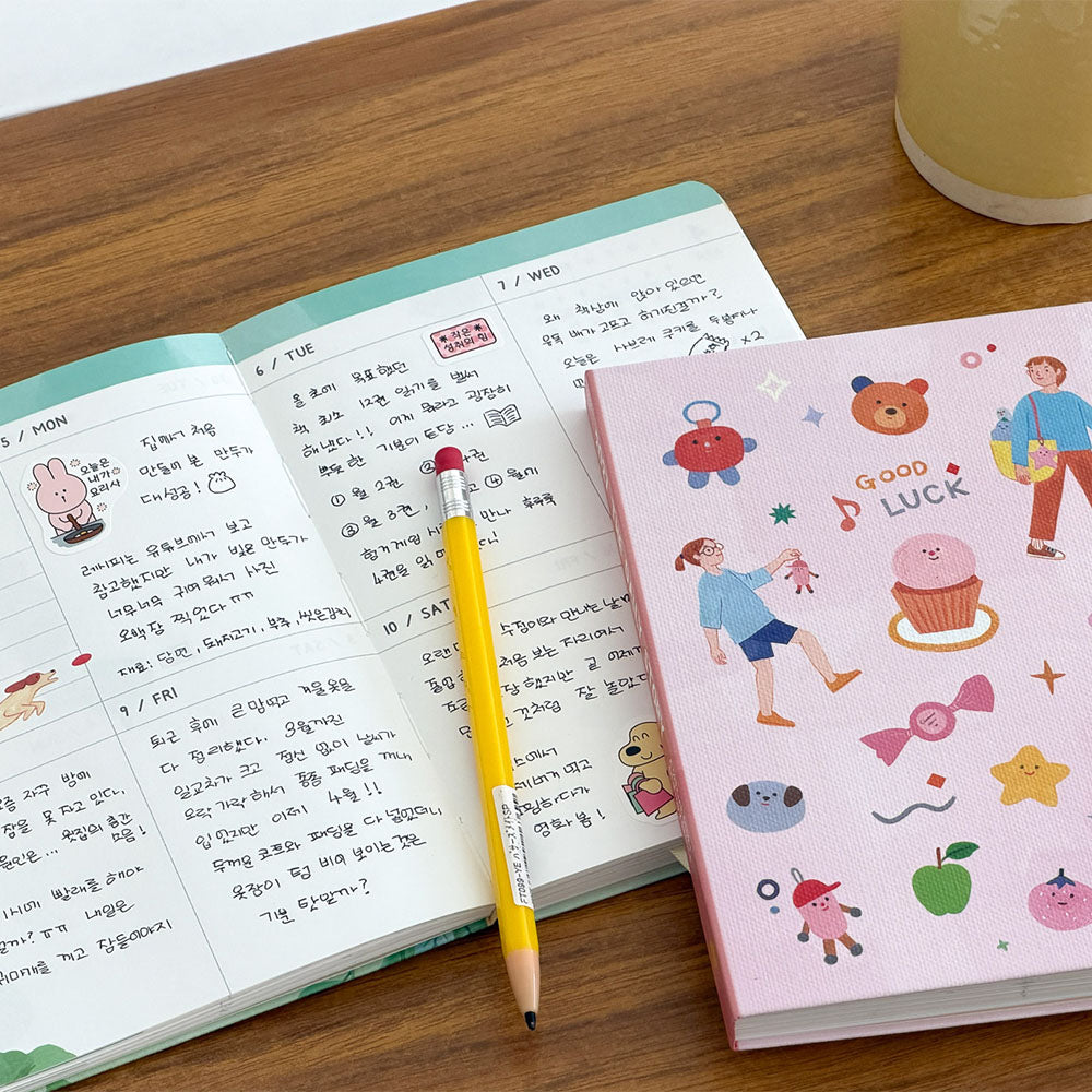 韓國2027 The Daily Story 月週計劃B6 Schedule [ 預購貨品 ］