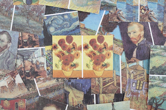 Van Gogh Collection 紙盒裝96 張貼紙- 梵高的畫作系列
