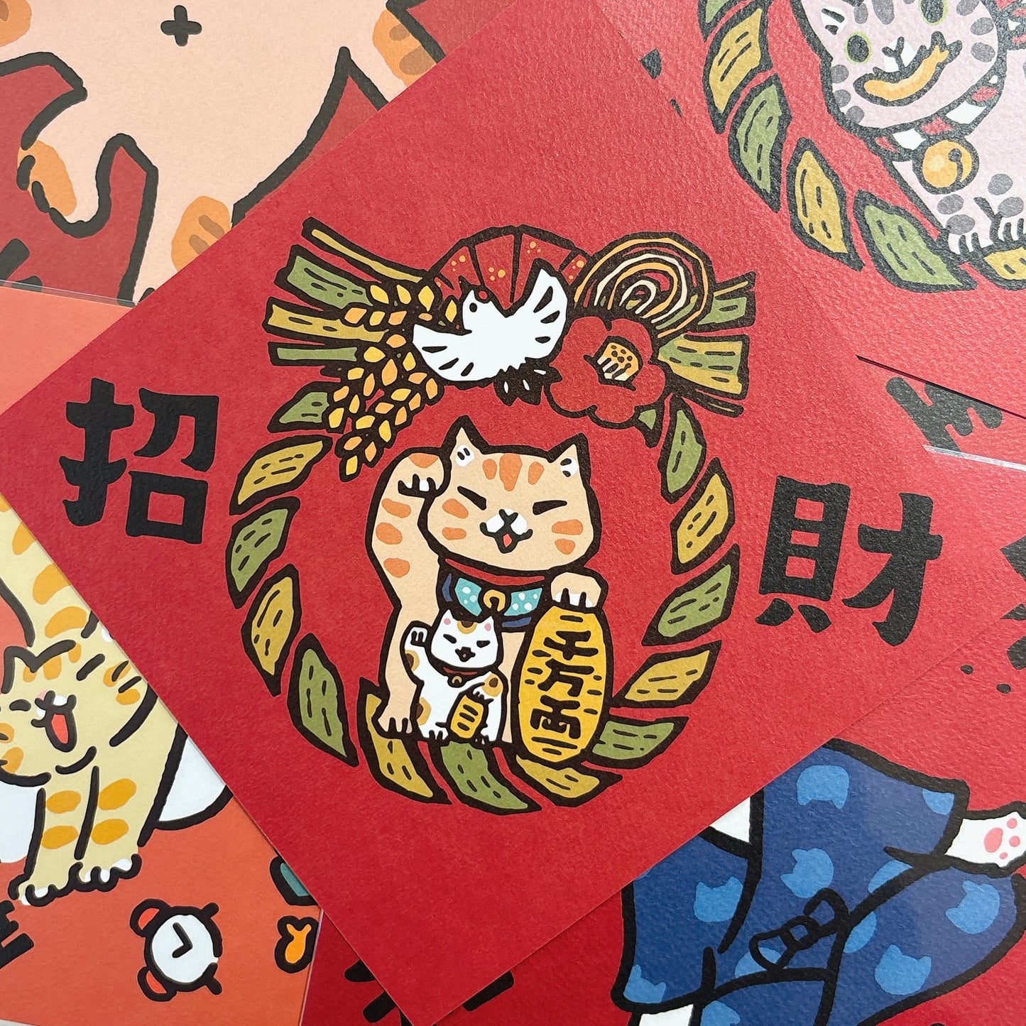 🪭新年開運揮春🧧 - 如意吉祥繩結: 幸運 - 現貨