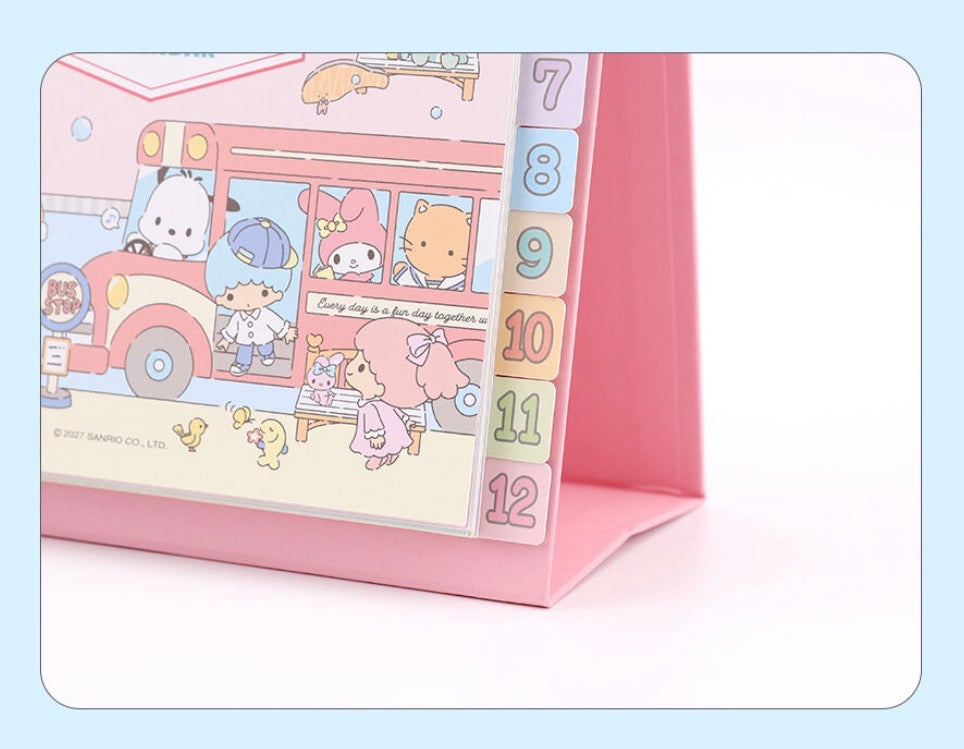 Sanrio Characters 2027 桌上月曆 [預購貨品]