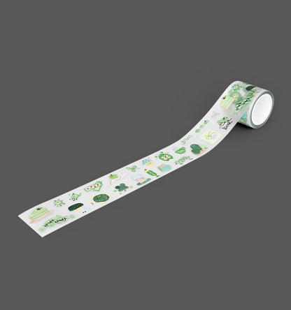 Glen 手繪純色200 枚貼紙 - 綠色系 (預購貨品，下單後14天出貨)