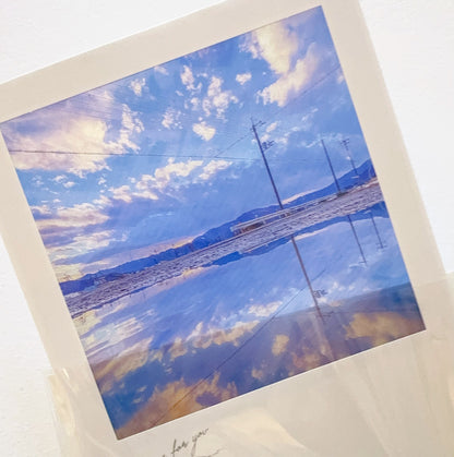 日本Sara Polaroid 空之風景卡片系列 - Sky Mirror [預購商品］