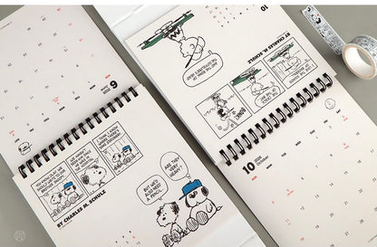 My Snoopy World 懷舊花生漫畫 2026 桌上月曆 [預購貨品，下單後14天出貨]