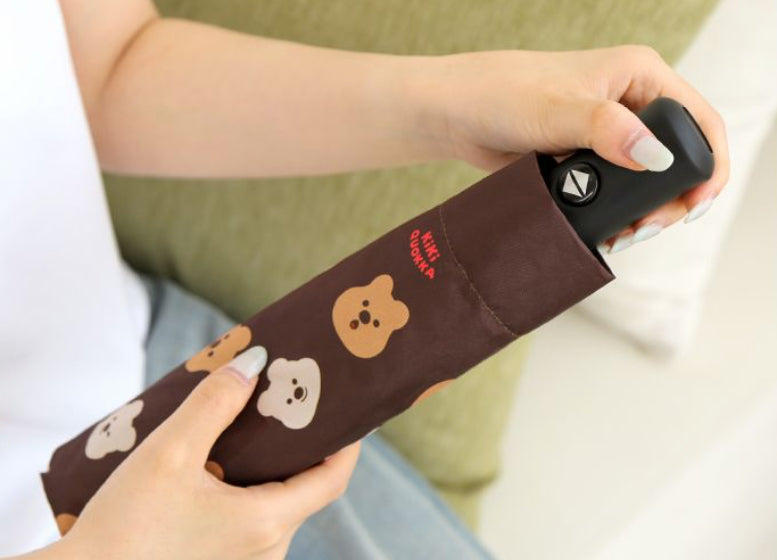 韓國濟州Kiki Quokka 自動開關防UV縮骨雨傘 - 2 款 * [預購貨品，下單後14天出貨]