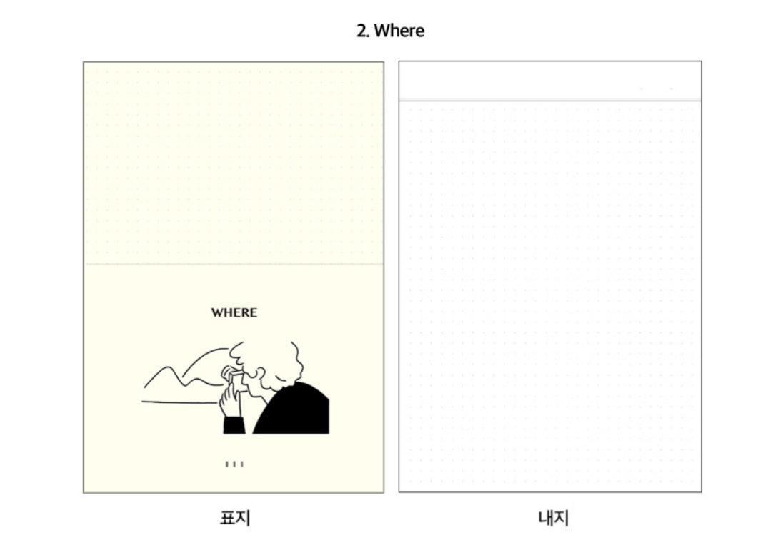 韓國Handy Writers 線訂筆記簿 - 4 款選擇 * [預購貨品，下單後14天出貨]