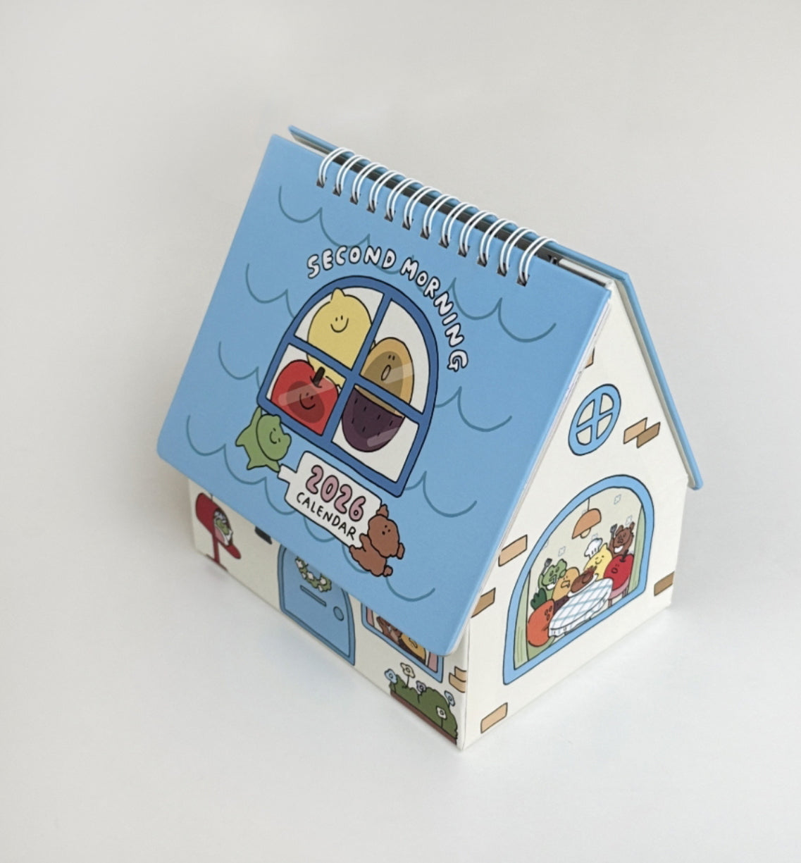 韓國Second Morning 檸檬屋仔月曆收納箱2 合1  (預購貨品，下單後14天出貨)