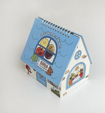 韓國Second Morning 檸檬屋仔月曆收納箱2 合1  (預購貨品，下單後14天出貨)