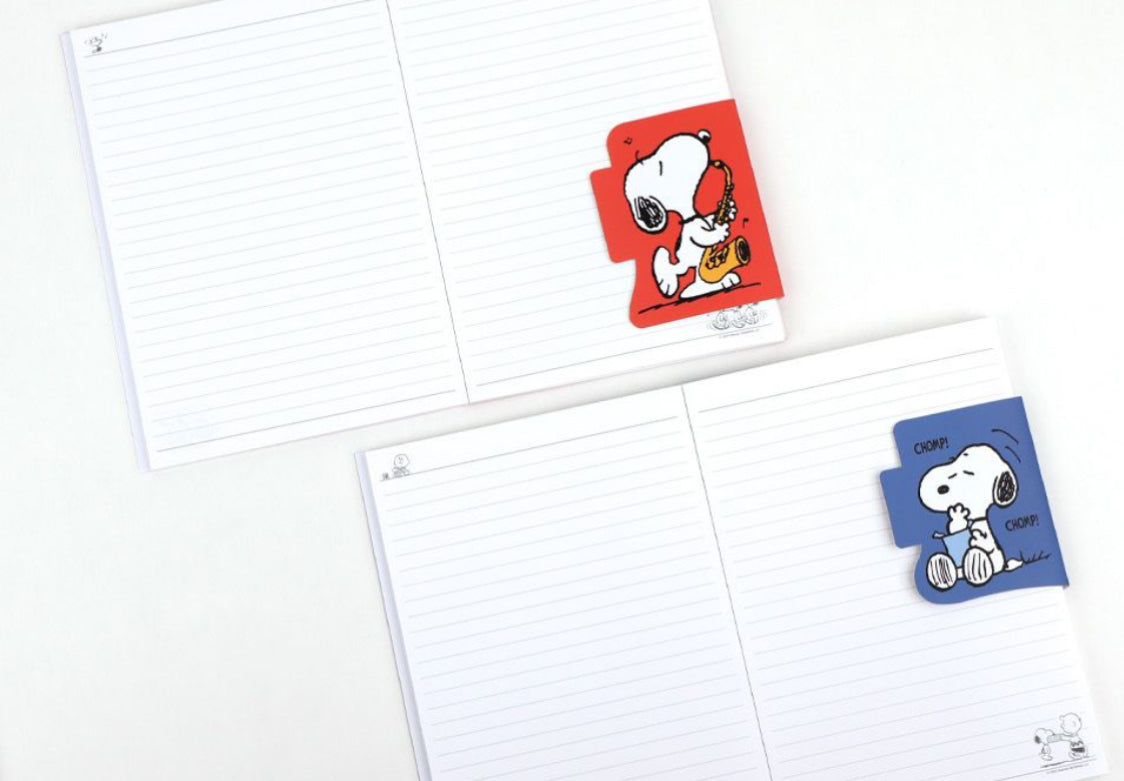 The Snoopy World 史努比和他的朋友橫線筆記簿 * [預購貨品，下單後14天出貨]