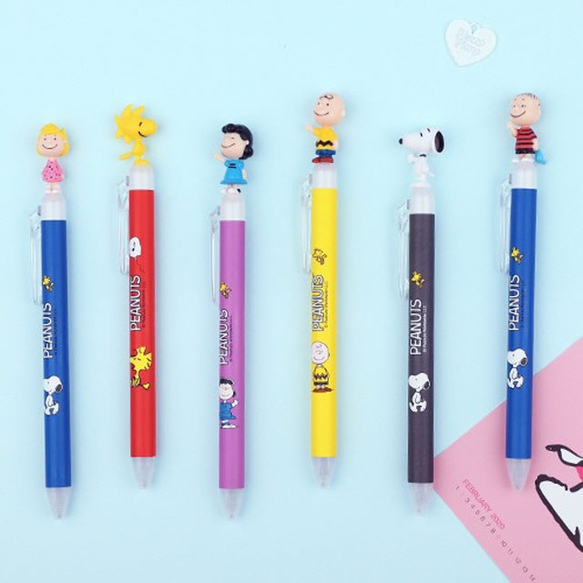 My Snoopy World 立體公仔 0.5 黑色Gel Pen (預購產品)