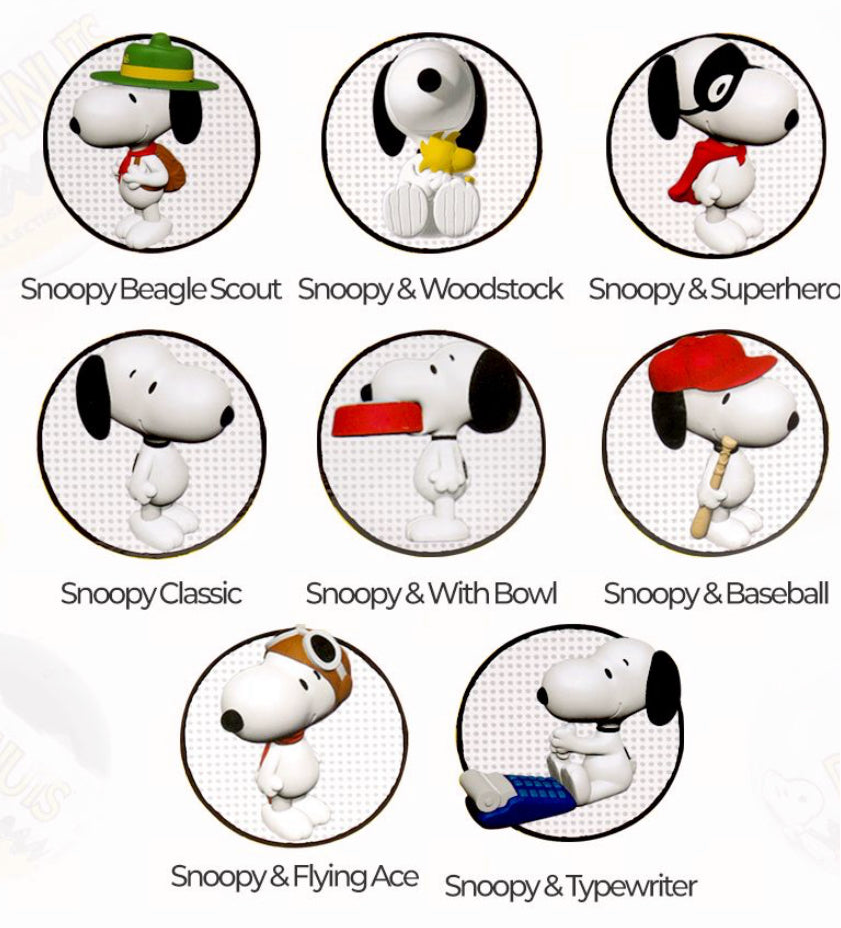 《Snoopy 9 折購物祭‼️》My Snoopy World 史努比Buddies 3D Capsule Figure 扭蛋 * [預購貨品，下單後14天出貨]