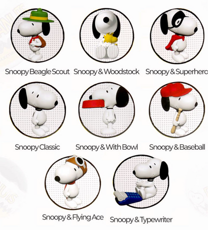 《Snoopy 9 折購物祭‼️》My Snoopy World 史努比Buddies 3D Capsule Figure 扭蛋 * [預購貨品，下單後14天出貨]