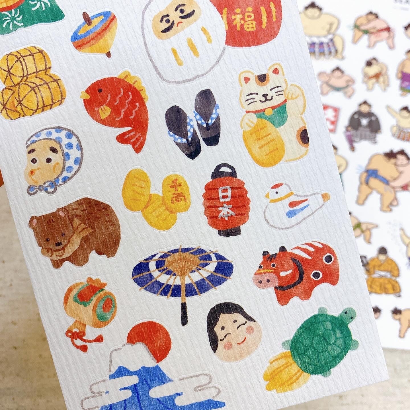 日本 Iroha Seal 美紋貼紙 - 日本風情