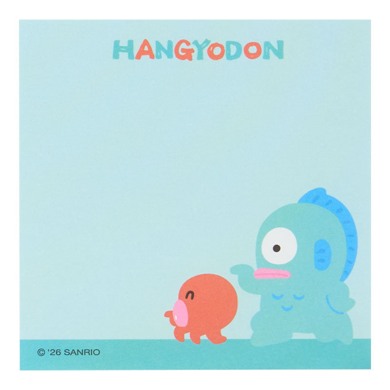 日本Sanrio Characters 水怪 3 段Memo 便條簿