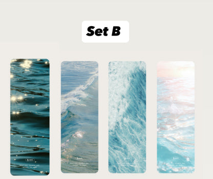 韓國By Nacoo Touchable Ocean 海洋透明書簽  - Set A / Set B [預購貨品，下單後14天出貨］