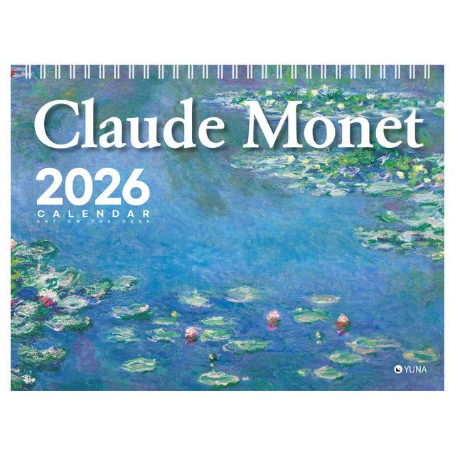 新品9 折優惠‼️ 韓國 2026 Artist Collection 莫奈藝術館桌上月曆 - Monet