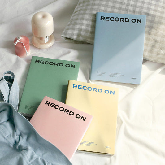 2026 韓國Record On A5 Size   🌈 Monthly + Weekly月週計劃 (預購商品)