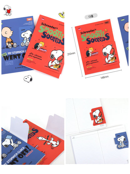The Snoopy World 史努比和他的朋友橫線筆記簿 * [預購貨品，下單後14天出貨]