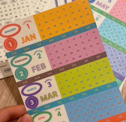 韓國Indigo Half A Year 無時效Handy Schedule - [預購貨品，14天出貨🚚]