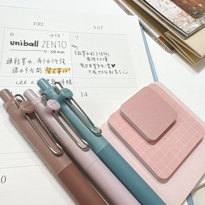 Mitsubishi UNI Ball Zento 0.38mm 水性墨水筆（黑色墨）