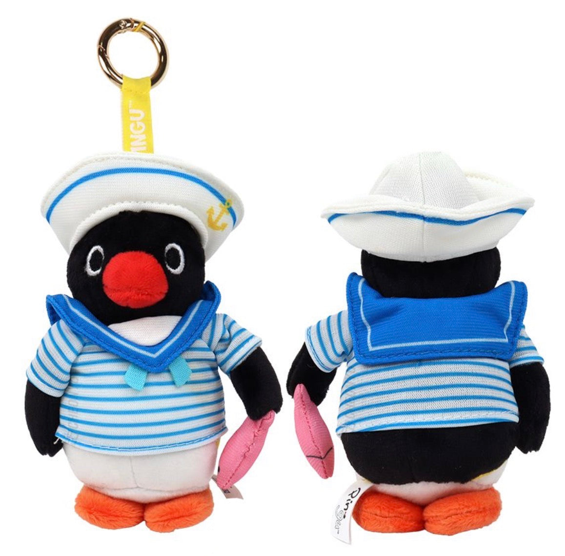 韓國Pingu 和Pinga 夏日水手服造型匙扣 [預購貨品，下單後14天出貨]