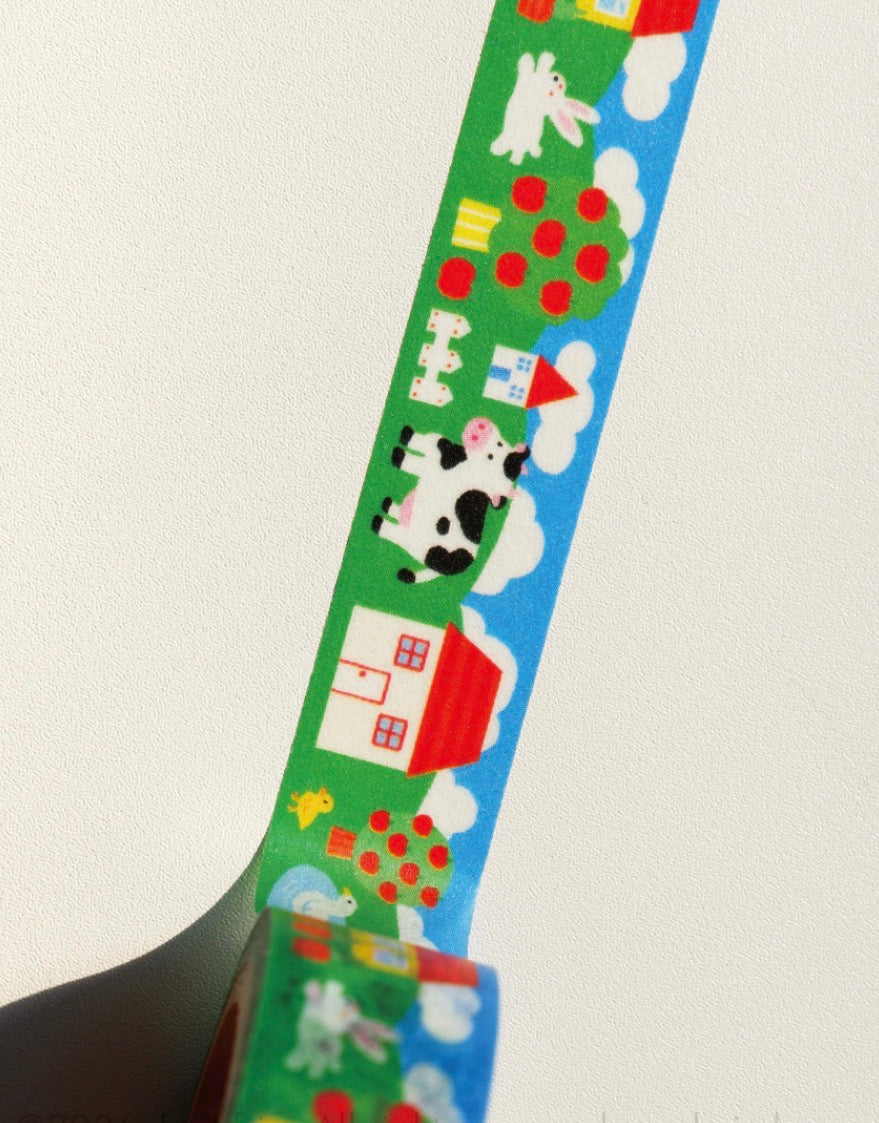 韓國Fruit Delights 系列和紙紙膠帶 - Sunday Mellow Garden