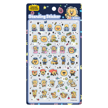 韓國 Kakao Friends 春植立體Standing Stickers 貼紙 [ 預購貨品]