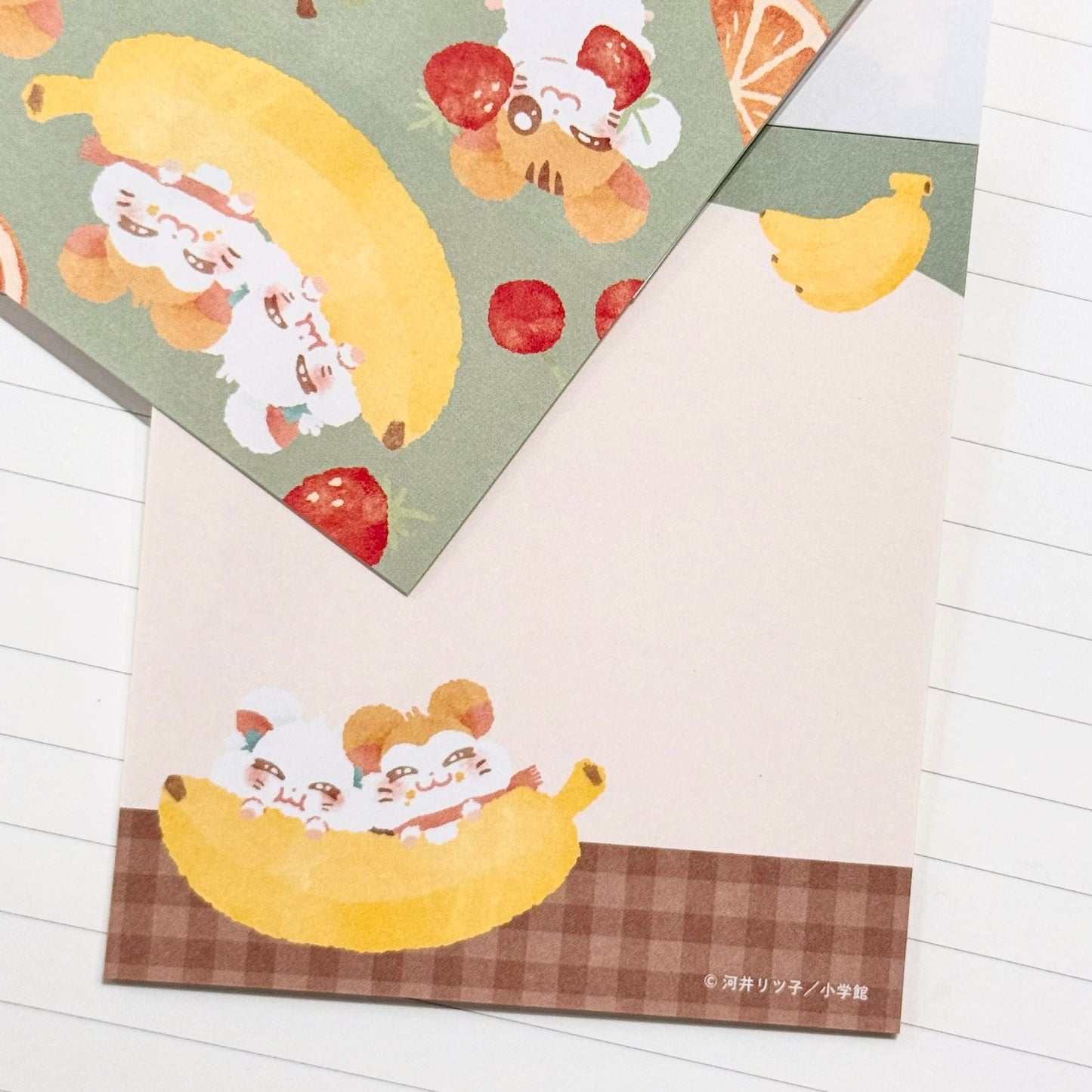 日本哈姆太郎4 圖案100 頁便條簿 - 共2 款