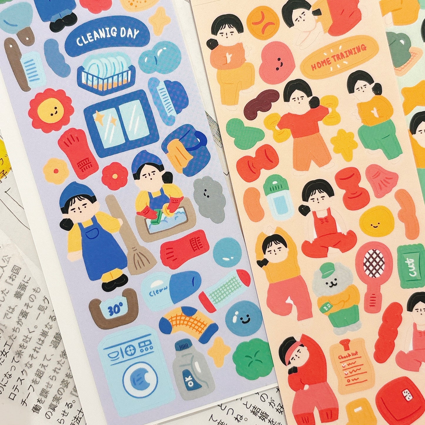 韓國The Paper 記錄我的日常貼紙 - 3款選擇
