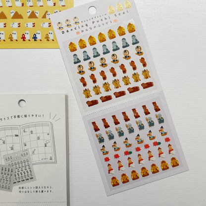 日本Kamio 細細粒手帳貼紙 - 大佛保佑