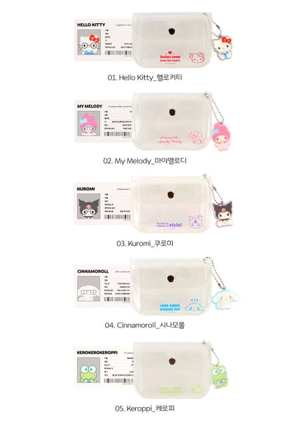 Sanrio 懷舊 Y2K 透明 Card Wallet * [預購貨品，下單後14天出貨]