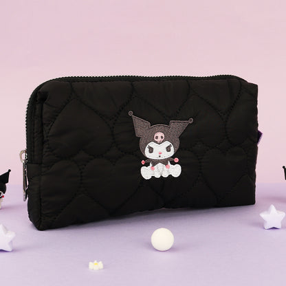 Sanrio Characters 軟綿綿化妝袋 - Kuromi [預購貨品，下單後14天出貨]