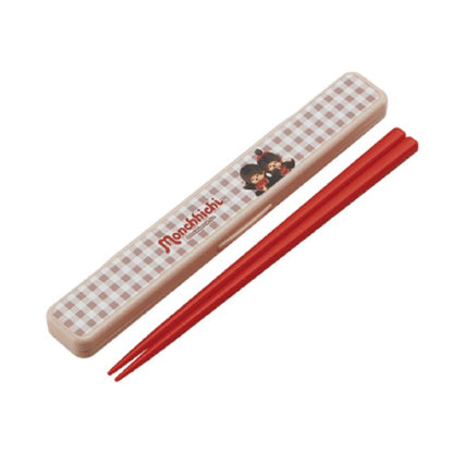 新品自動9 折‼️ 日本Monchichi 筷子餐盒￼ [預購貨品］