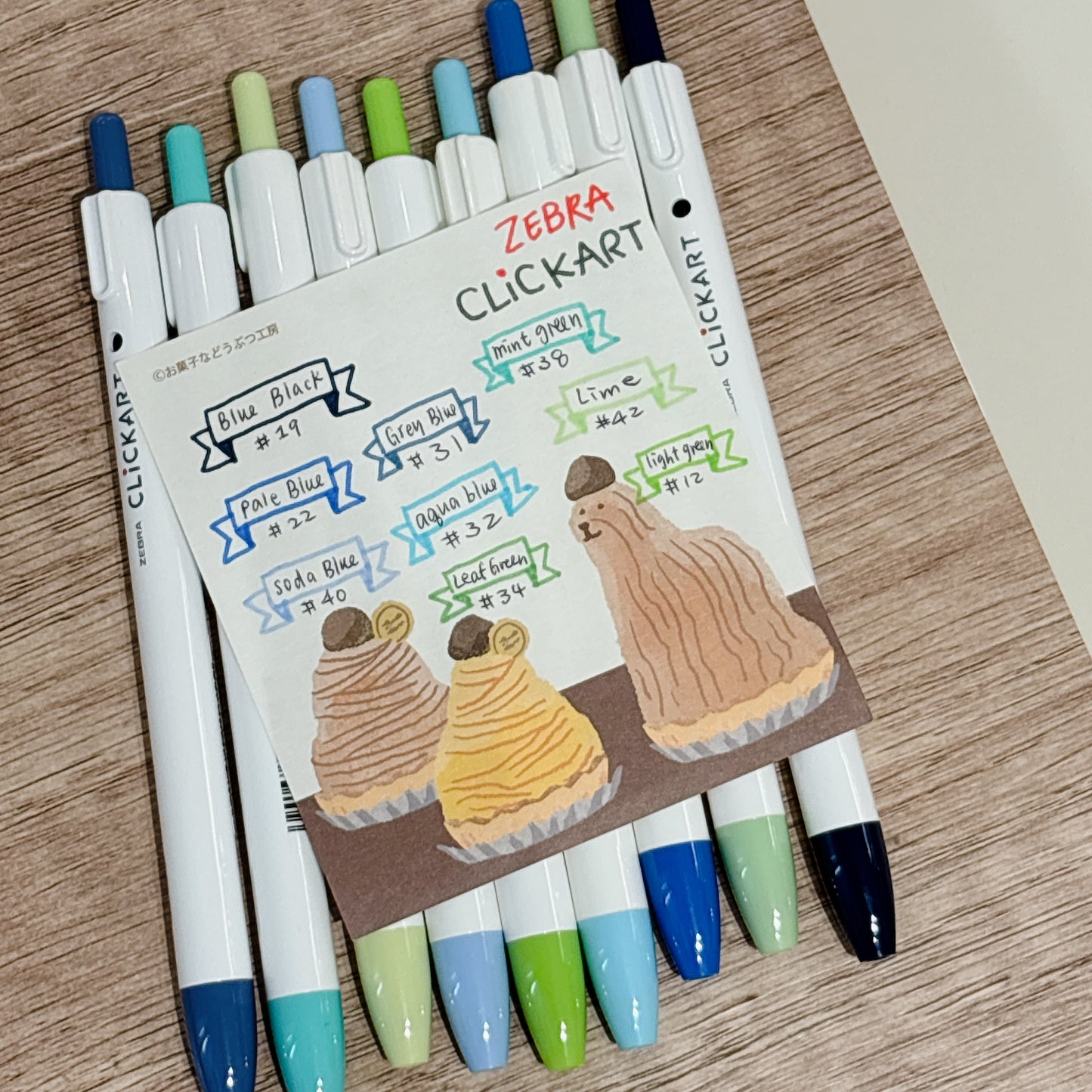 Clickart 0.6mm 按壓式 marker筆