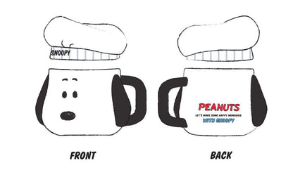 My Snoopy World 廚師史努比大容量陶瓷杯 * [預購貨品，下單後14天出貨]