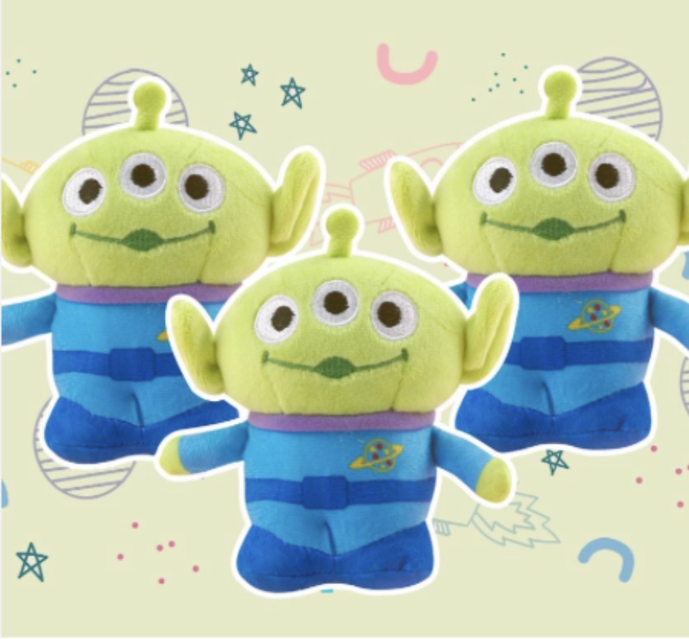 《8折訂購》Disney Toy Story 毛公仔鎖匙扣 - 三眼仔 [ 預購貨品］