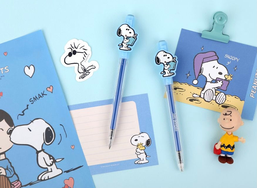 My Snoopy World 漫畫風公仔 0.5mm 黑色Gel Pen - 3款