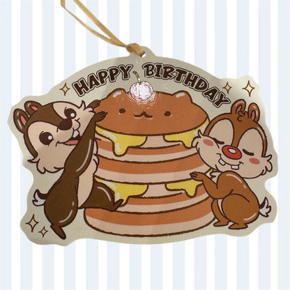 Disney 卡通角色心意卡 - Chip & Dale 生日卡