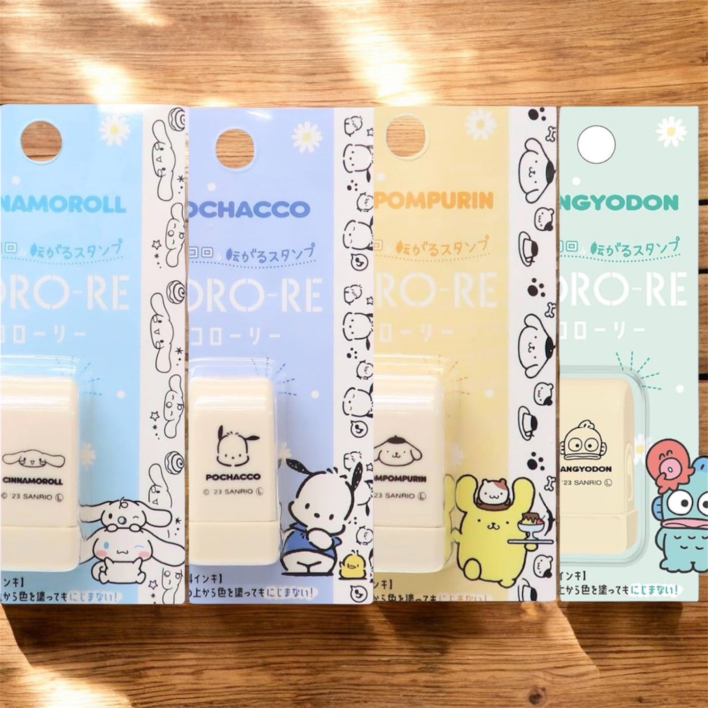 日本Sanrio x Coro-re 滾輪式轆轆印章 - 肉桂狗 / 水怪