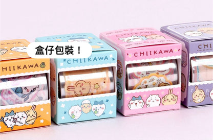 日本 Chiikawa 卷裝粒粒 for you , thankyou 貼紙 -  開心派對 (120 粒）* [預購貨品，下單後7天出貨]