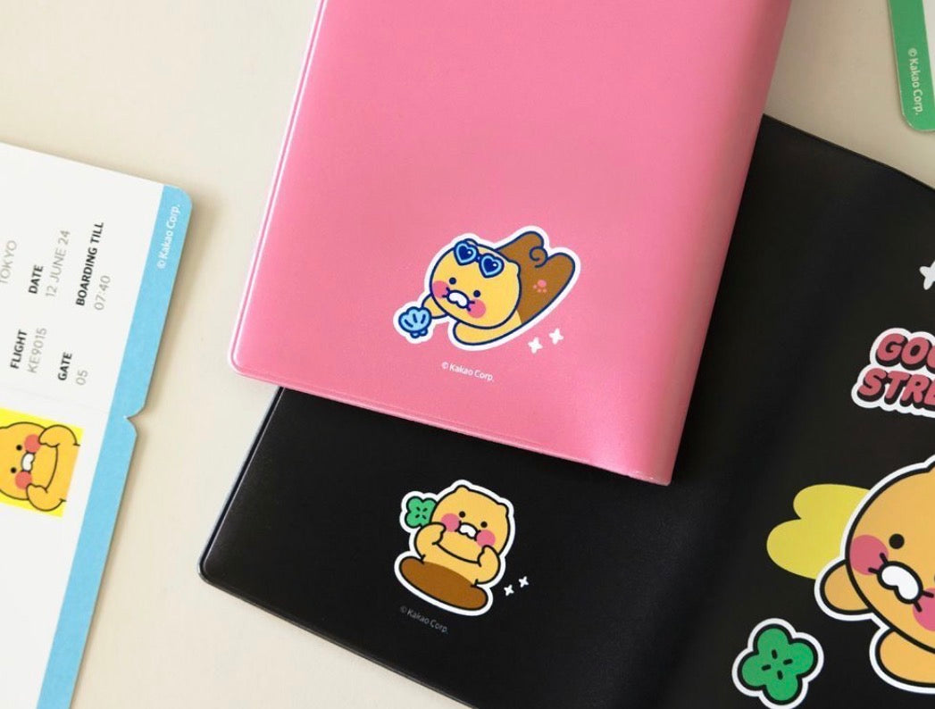 韓國 Kakao Friends 護照套: 粉紅 [預購貨品]