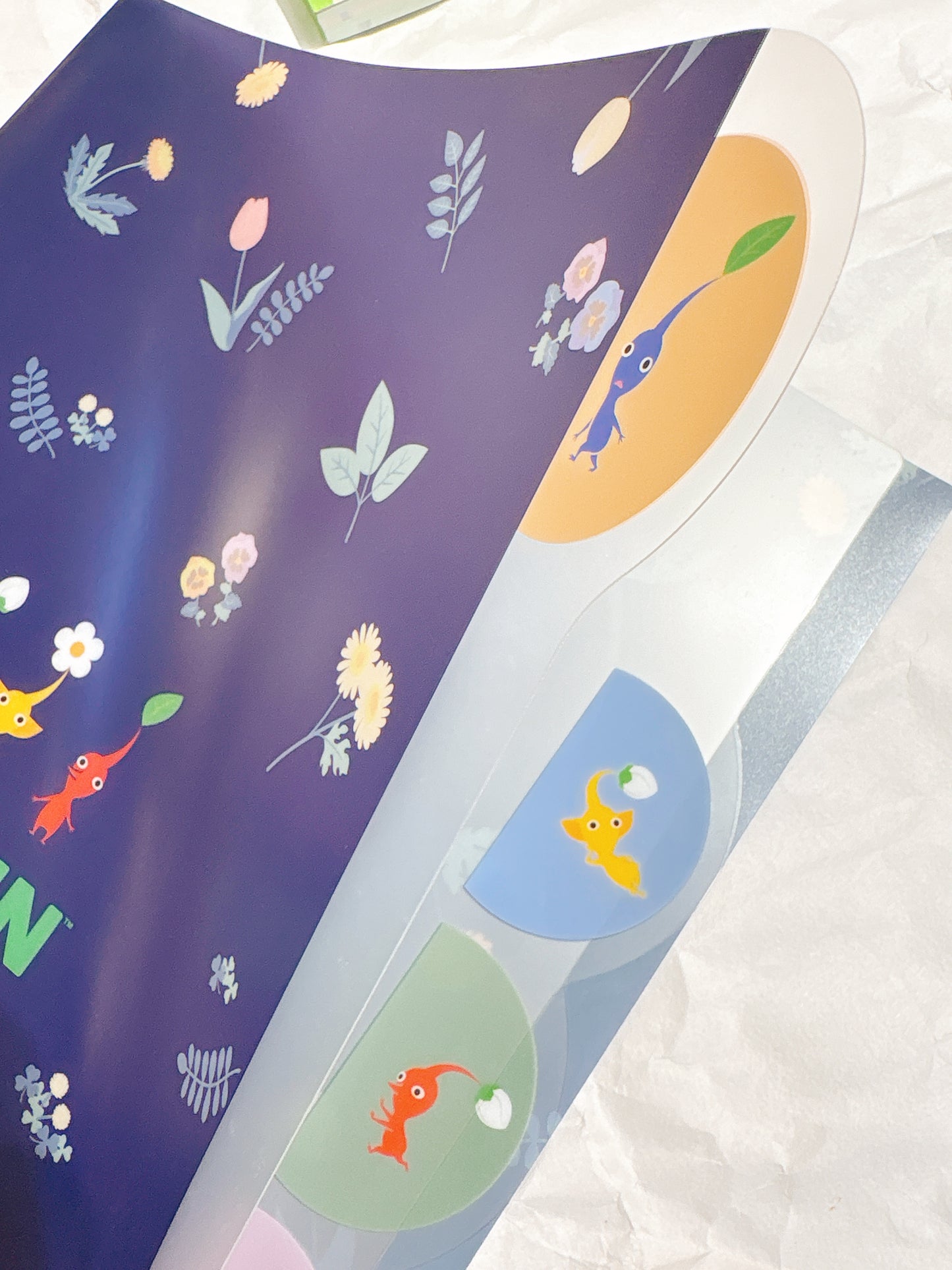 日本任天堂Pikmin 5 Pockets 文件夾 - 兩色可選 💚💙預購貨品