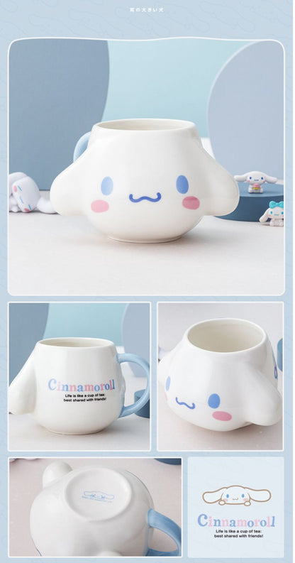 Sanrio Characters 陶瓷耳仔杯 - (預購貨品）