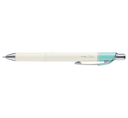 Pentel Energel Clena 0.5 黑色 Gel Pen( 經典象牙白筆桿)