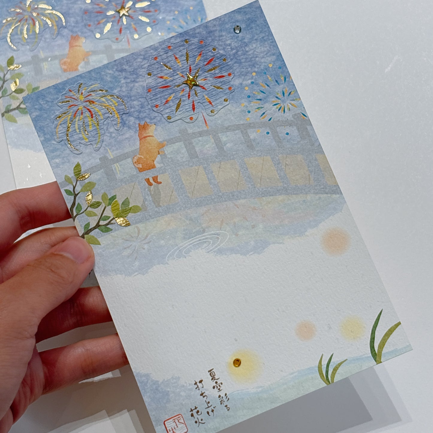 日本Active 夏・たび系列 - 明信片 —— 夏祭花火大會