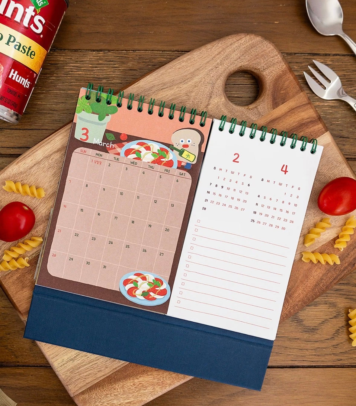 2027 Brunch Brother Twin Calender 桌上座檯月曆 - 預購貨品