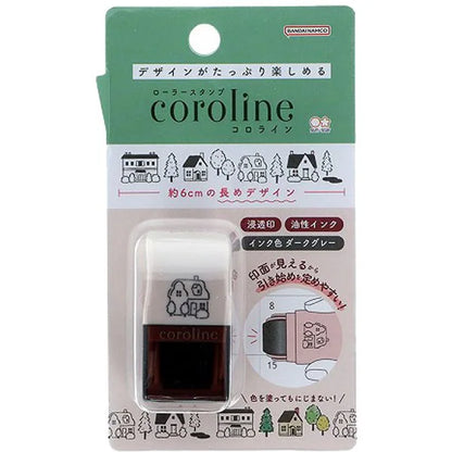日本COROLINE 滾輪式印章 - 街景