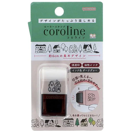 日本COROLINE 滾輪式印章 - 街景