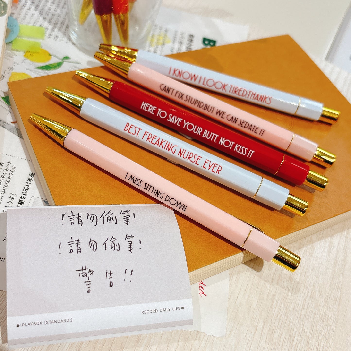 醫護專屬筆 - 0.5mm 黑色墨 原子筆