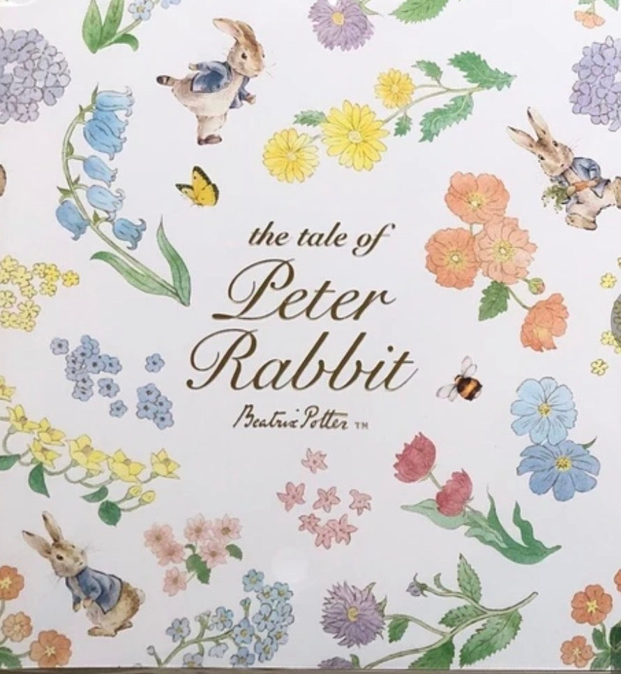 日本Peter Rabbit 彼得兔系列方形筆記簿 - 漫天花草