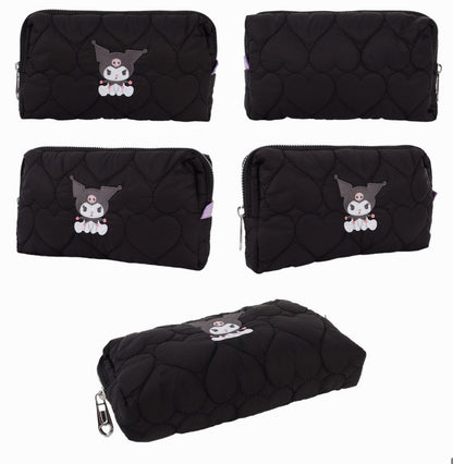 Sanrio Characters 軟綿綿化妝袋 - Kuromi [預購貨品，下單後14天出貨]